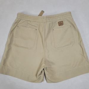Lauren Ralph Lauren Womens Khaki Casual Hiking Shorts Belted 100% Cotton Size 10
